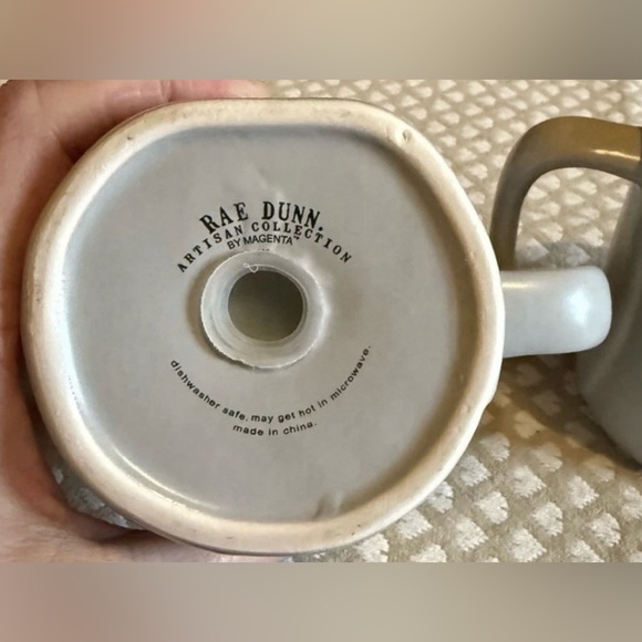 Rae Dunn Gray Spice and Herb Mugs - Picture 5 of 6